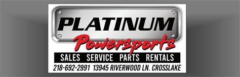 Platinum powersports - Types of jobs around Platinum Powersports. We are a Grand Rapids and Southwest Michigan area employer for powersports industry jobs. This includes service technicians for motorcycles, ATVs, UTVs, watercraft, outboards, and snowmobiles, to include mechanic apprentices. We also have powersports parts department jobs including part counter …